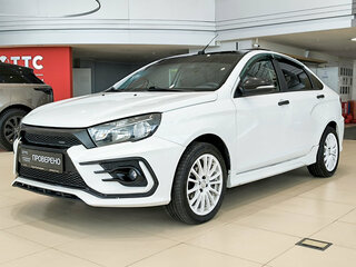 2018 Lada (ВАЗ) Vesta I, белый, 780000 рублей, вид 1