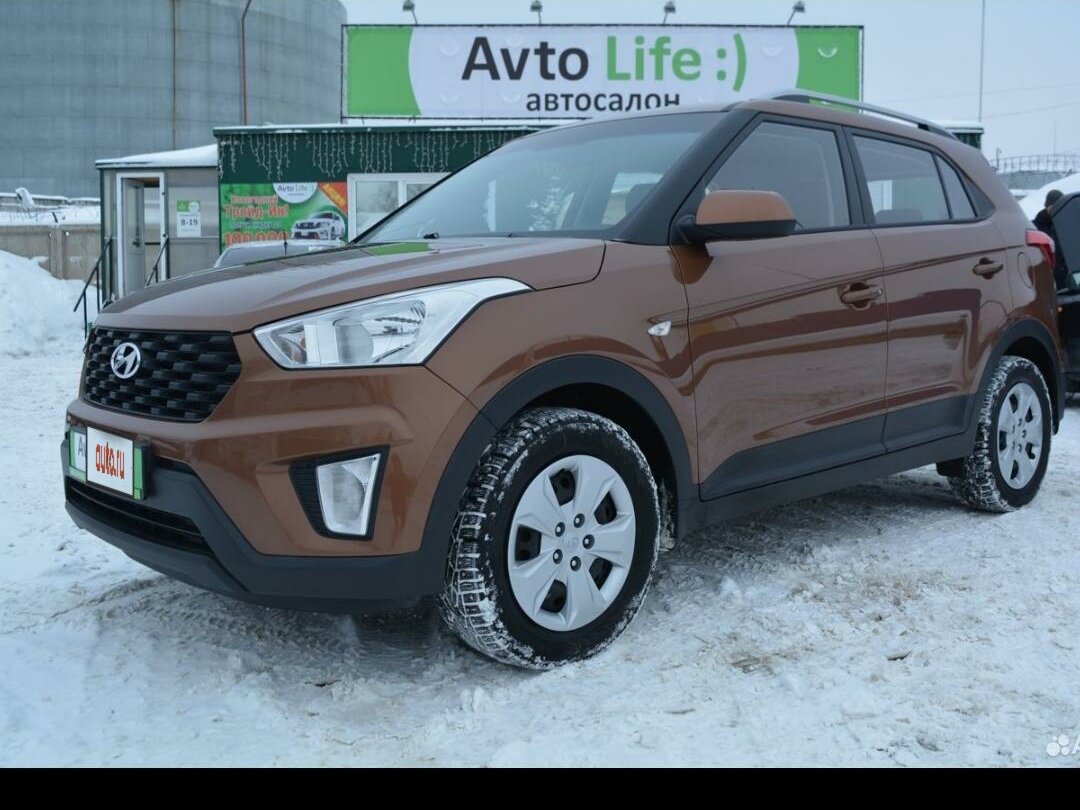 Купить б/у Hyundai Creta I 1.6 AT (123 л.с.) бензин автомат в Кирове ...