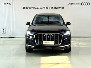 2022 Audi Q7 55 TFSI II (4M) Рестайлинг, чёрный, 5600000 рублей, вид 1