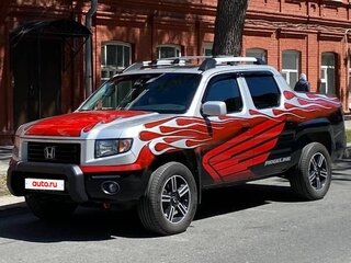 2007 Honda Ridgeline I, чёрный, 1700000 рублей, вид 1
