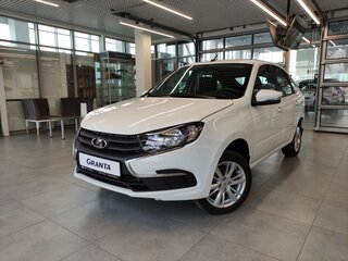 2024 Lada (ВАЗ) Granta I Рестайлинг, белый, 1103000 рублей, вид 1