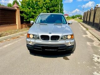 2002 BMW X5 3.0i I (E53), белый, 855000 рублей, вид 1