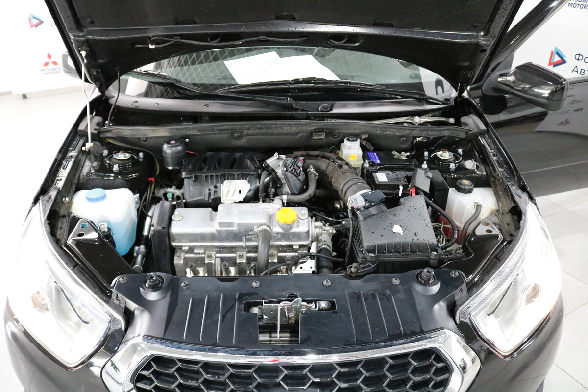 Как открыть капот датсун он до - фото