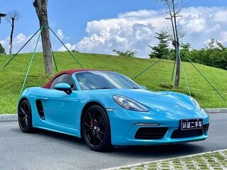 2020 Porsche Boxster T IV 718 (982), голубой, 4500147 рублей, вид 1