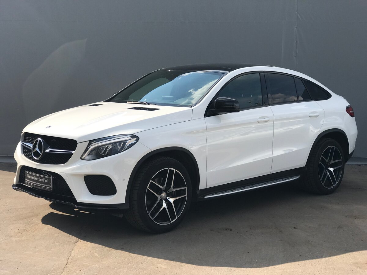 Мерседес Бенц GLE 350d белый