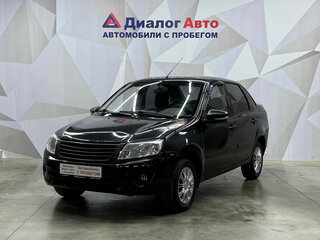 2012 Lada (ВАЗ) Granta I, чёрный, 305000 рублей, вид 1