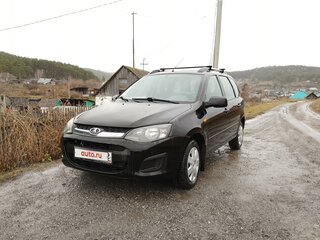 2015 Lada (ВАЗ) Kalina II, чёрный, 575000 рублей, вид 1