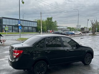 2017 Lada (ВАЗ) Granta I, чёрный, 480000 рублей, вид 1