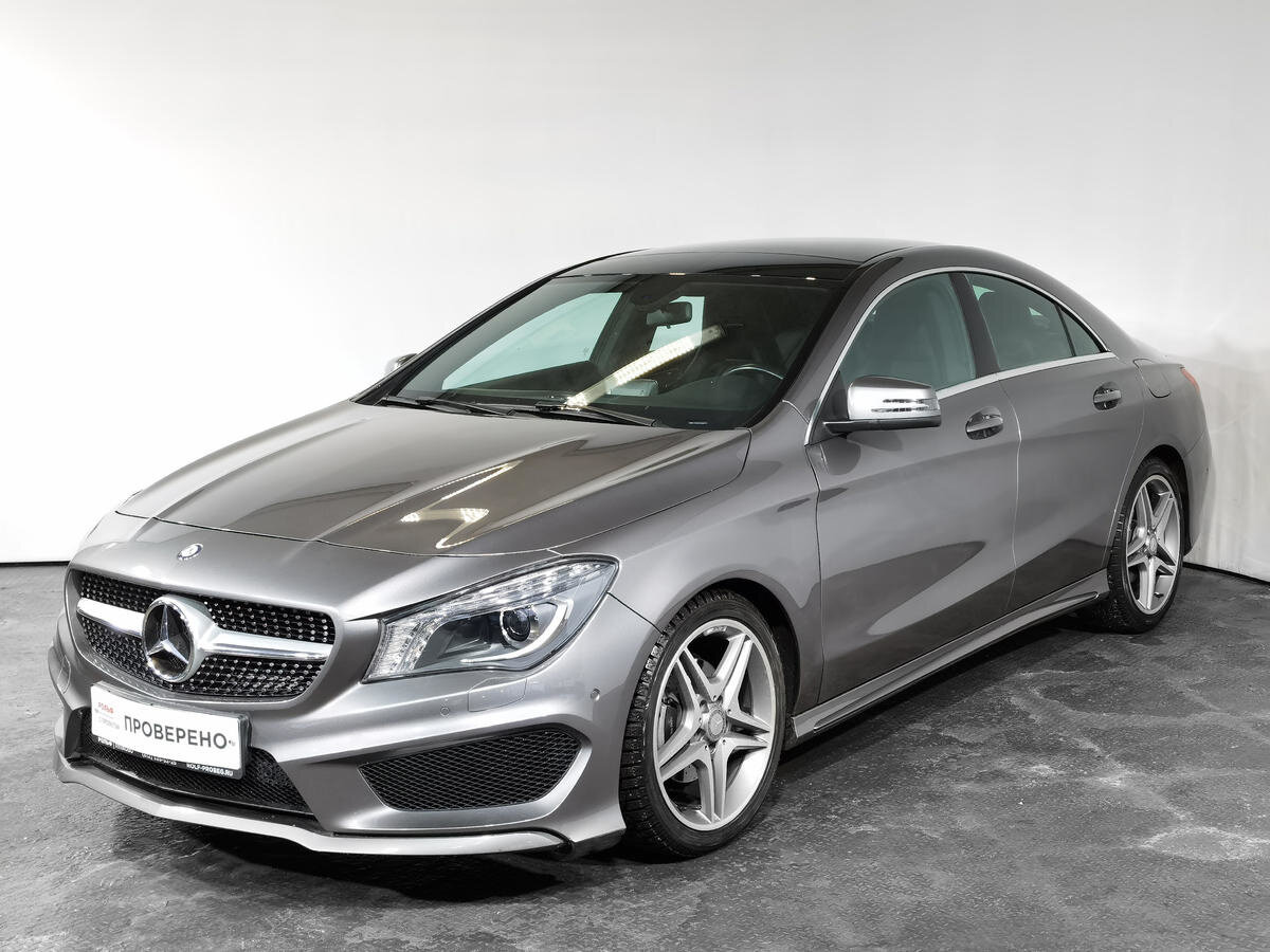 Mercedes Benz CLA 200 зима
