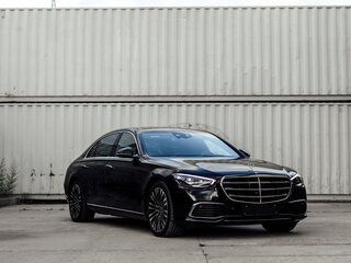 2022 Mercedes-Benz S-Класс 450 4MATIC VII (W223), чёрный, 17998000 рублей, вид 1
