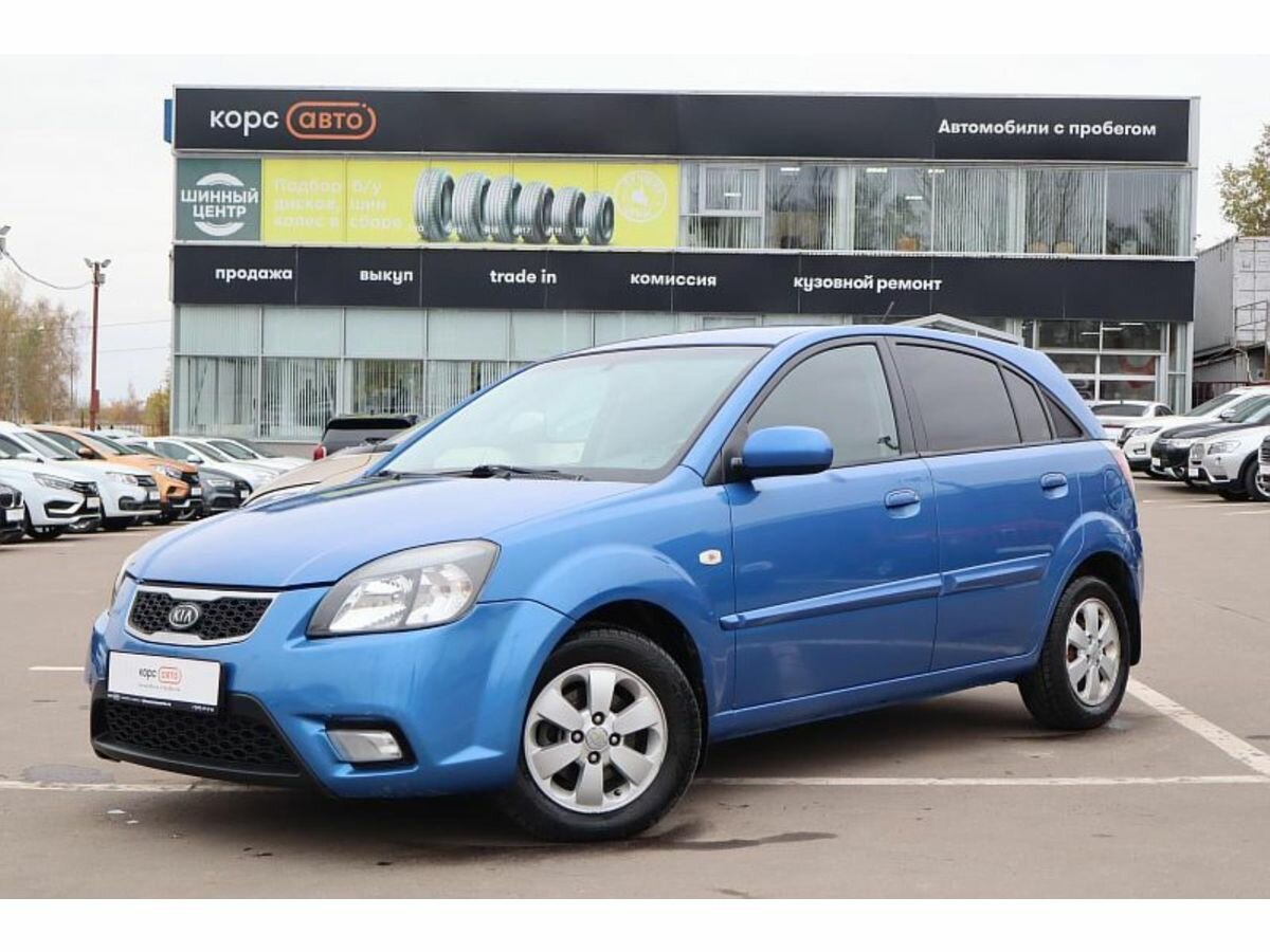 Купить б/у Kia Rio II Рестайлинг 1.4 AT (95 л.с.) бензин автомат в ...