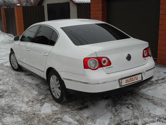 2008 Volkswagen Passat B6, белый - вид 5