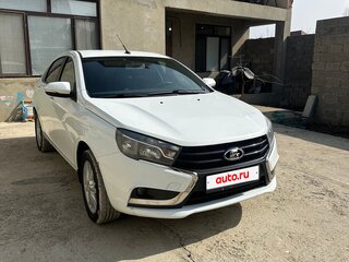 2018 Lada (ВАЗ) Vesta I, белый, 870000 рублей, вид 1
