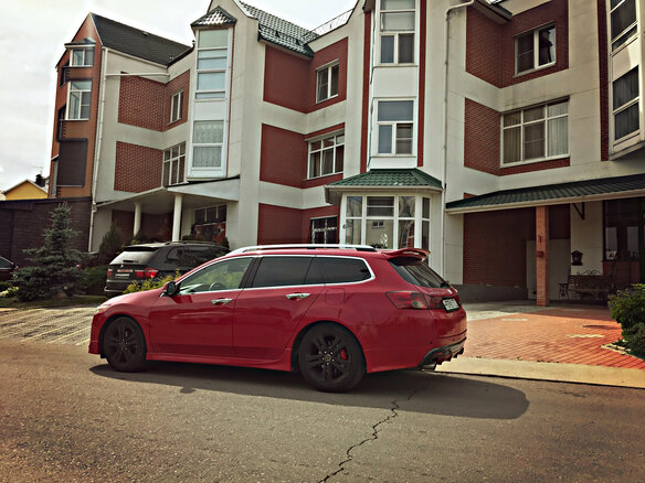 2008 Honda Accord VIII, красный - вид 19