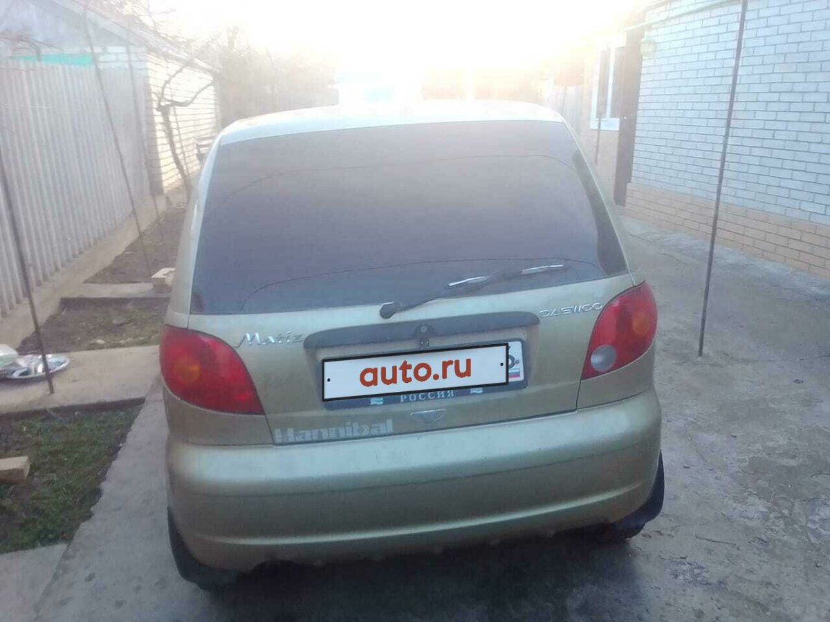 Купить б/у Daewoo Matiz I Рестайлинг 0.8 MT (52 л.с.) бензин механика в ...