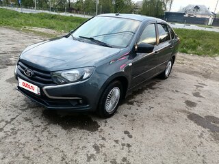2020 Lada (ВАЗ) Granta I Рестайлинг, серый, 800000 рублей, вид 1