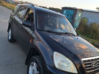 2010 Chery Tiggo (T11) I, чёрный, 360000 рублей, вид 1