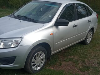 2015 Lada (ВАЗ) Granta I, серебристый, 480000 рублей, вид 1