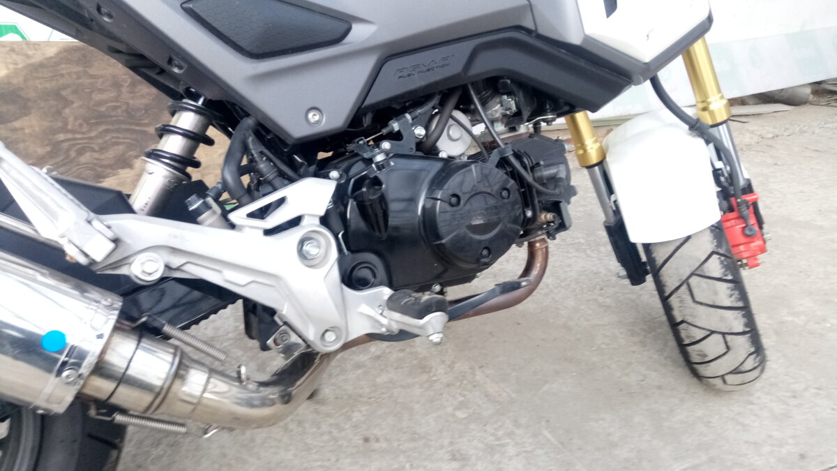 Передняя вилка Honda msx125