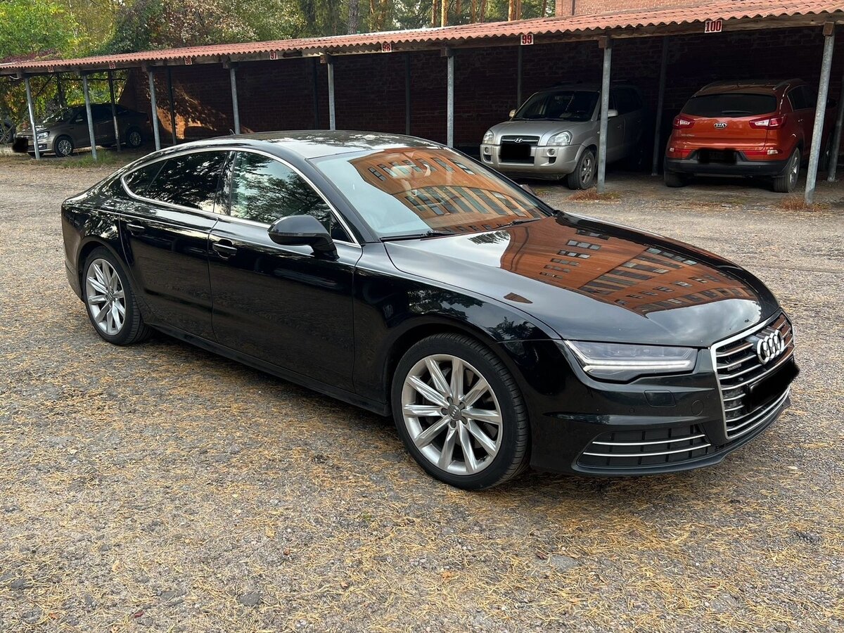 Купить б/у Audi A7 I (4G) Рестайлинг 3.0 AMT (333 л.с.) 4WD бензин ...