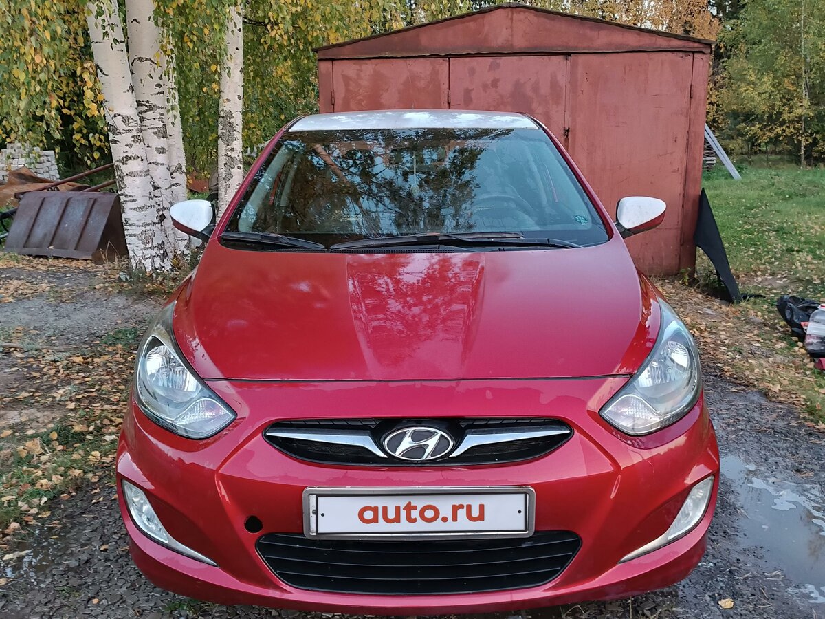 Купить б/у Hyundai Solaris I 1.6 MT (123 л.с.) бензин механика в ...