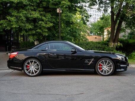 2015 Mercedes-Benz SL-Класс AMG 63 AMG III (R231), чёрный, 6900000 рублей, вид 3