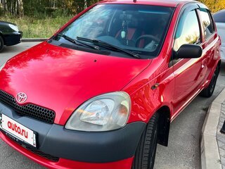 2001 Toyota Yaris I, красный, 350000 рублей, вид 1