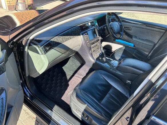 2004 Toyota Crown XII (S180), синий, 1500000 рублей - вид 7