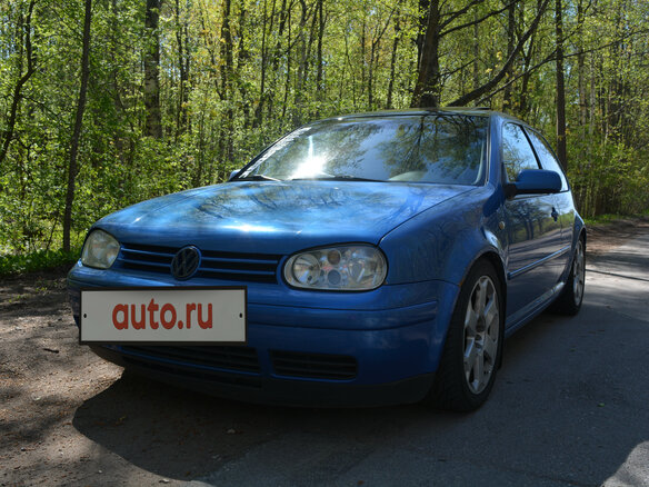 2001 Volkswagen Golf GTI IV, голубой - вид 6