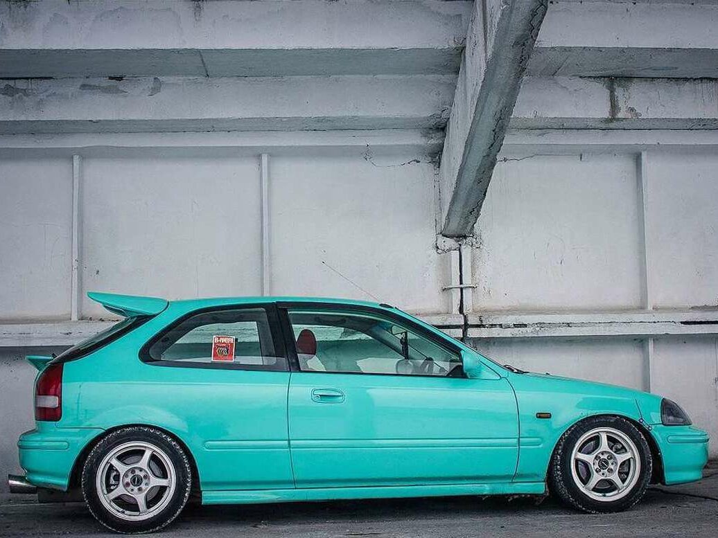 Мятный Honda Civic