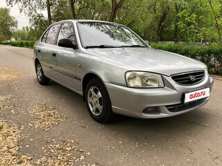 2007 Hyundai Accent ТагАЗ II, серебристый, 575000 рублей, вид 1