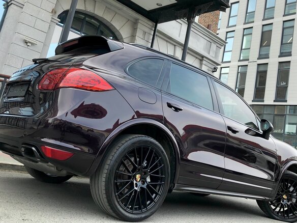 2011 Porsche Cayenne S II (958), фиолетовый - вид 24