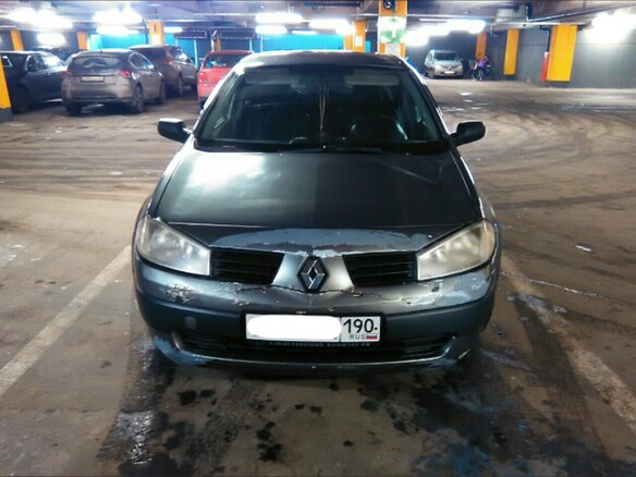 2004 Renault Megane II, серый - вид 4