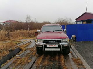 1990 Toyota Hilux Surf II, пурпурный, 350000 рублей, вид 1