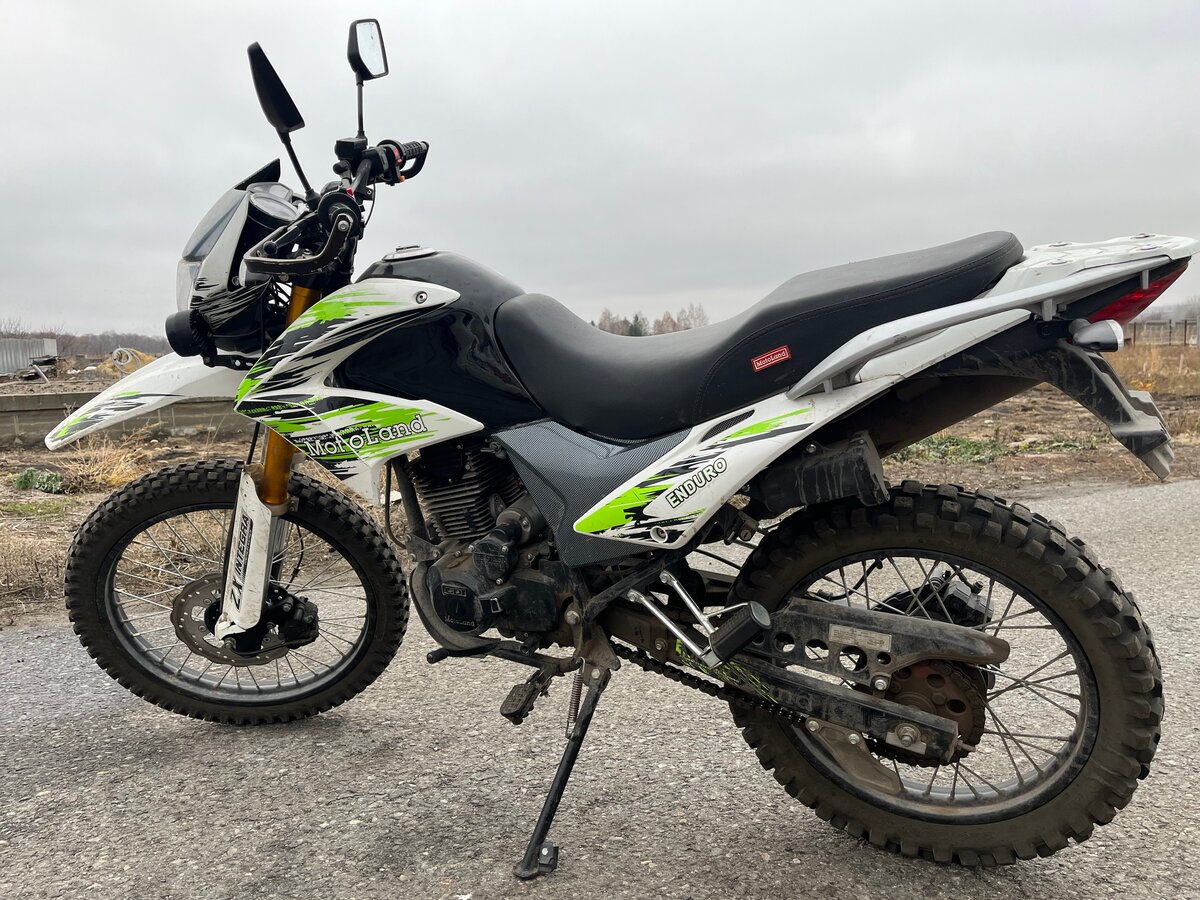 Купить б/у Motoland Enduro 250 карбюратор 5 передач в Старом Осколе ...