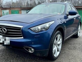 2013 Infiniti FX37 II (S51) Рестайлинг, синий, 1250000 рублей, вид 1