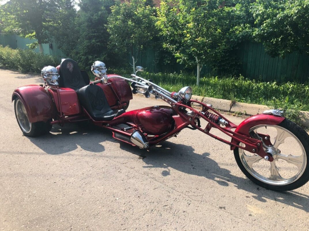 Купить б/у Phoenix Trike Works Custom дизель в Москве красный кастом