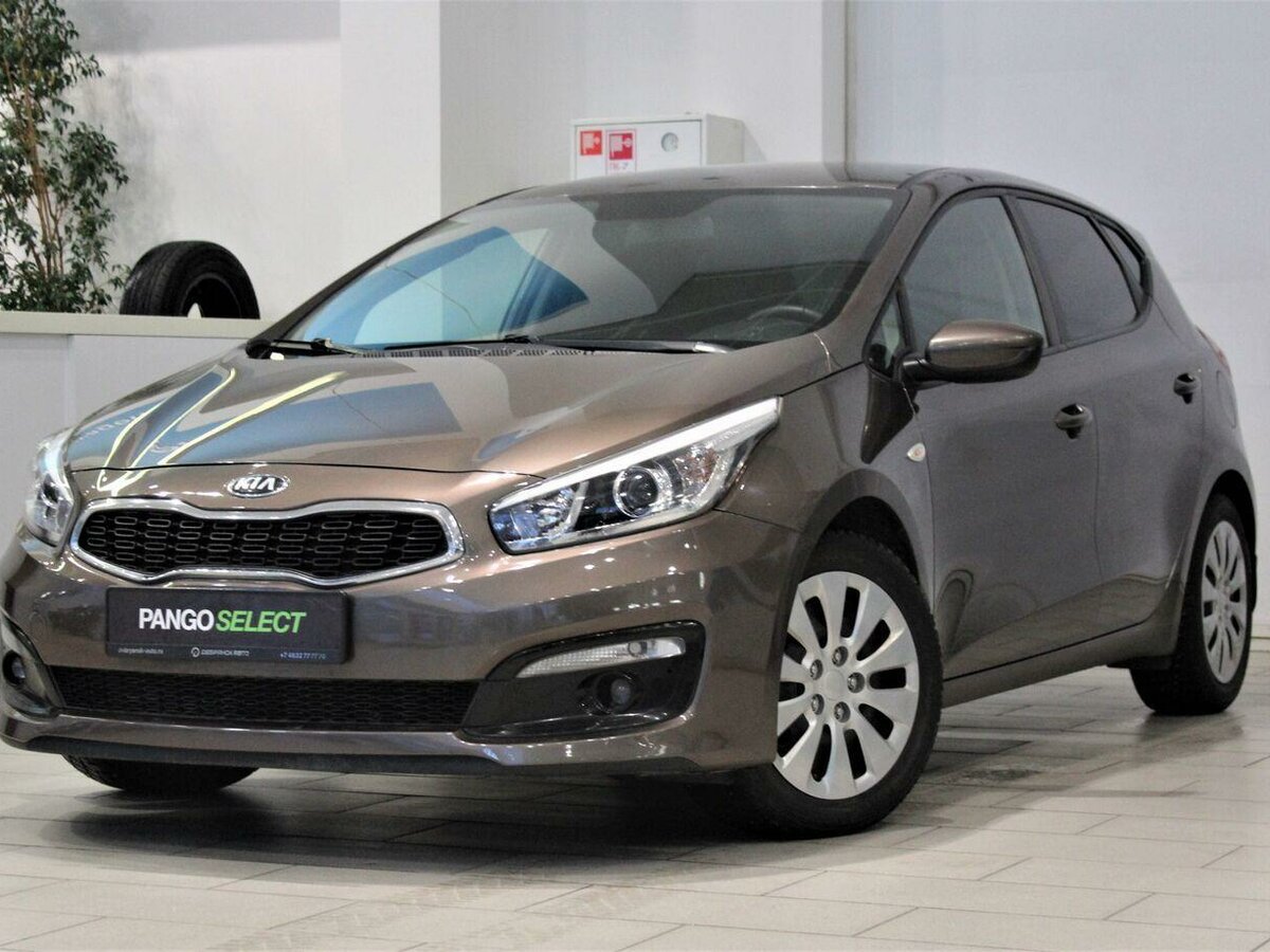 Купить б/у Kia Ceed II Рестайлинг 1.6 AT (130 л.с.) бензин автомат в ...