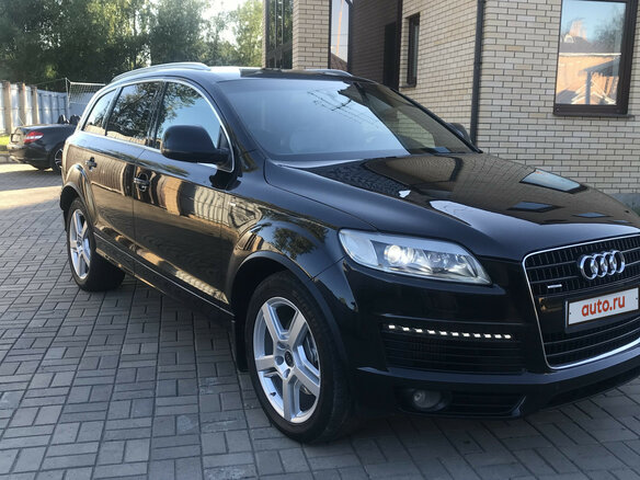 2008 Audi Q7 I (4L), чёрный - вид 2