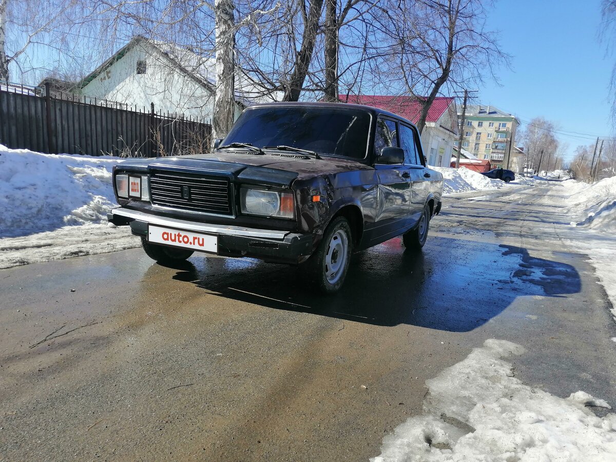 Лада 2107 коричневый