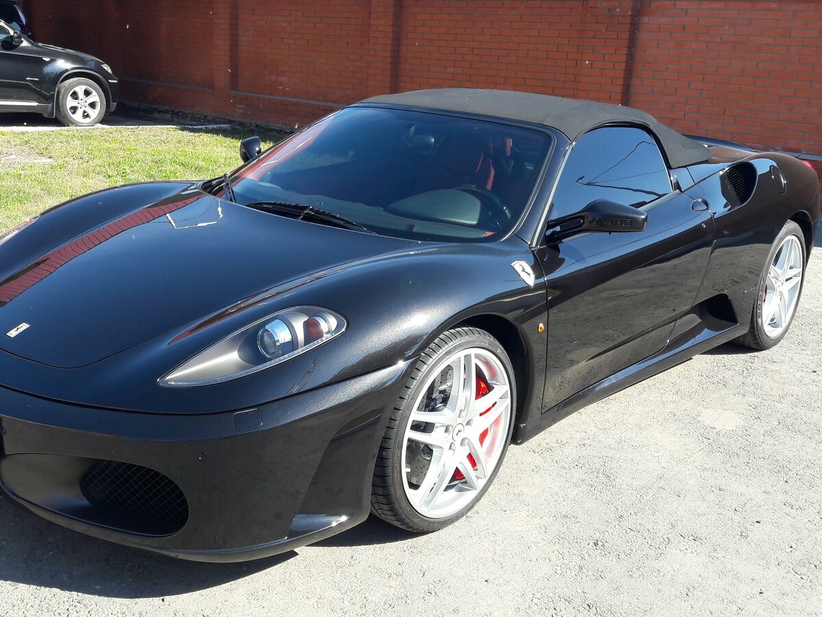 Ferrari f430 Spider чёрный
