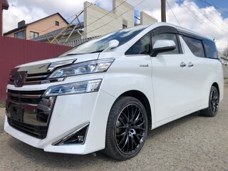 2018 Toyota Vellfire II Рестайлинг, белый, 3900000 рублей, вид 1