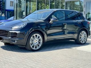 2014 Porsche Cayenne S II Рестайлинг (958), чёрный, 3700000 рублей, вид 1