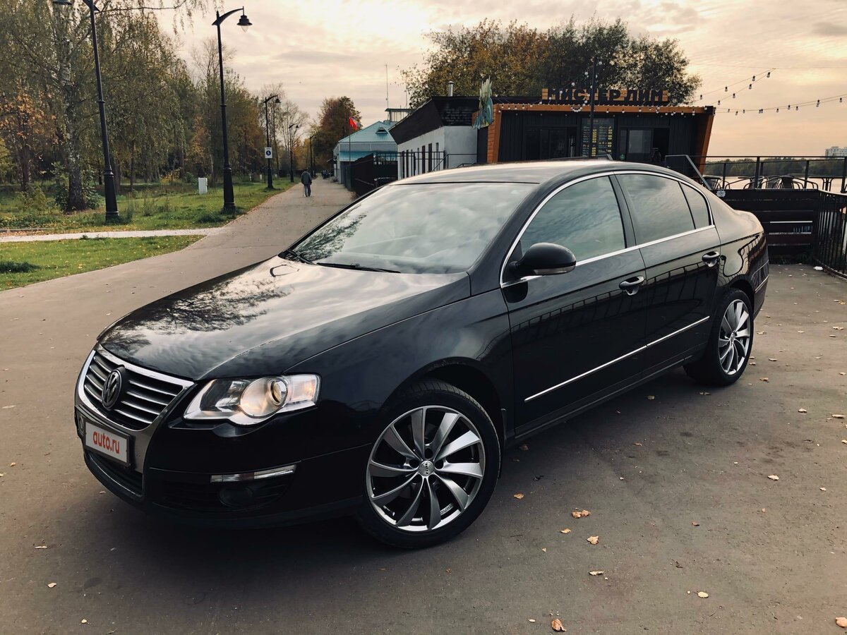Passat b6 черный