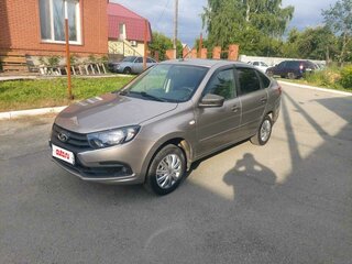 2019 Lada (ВАЗ) Granta I Рестайлинг, серебристый, 455000 рублей, вид 1