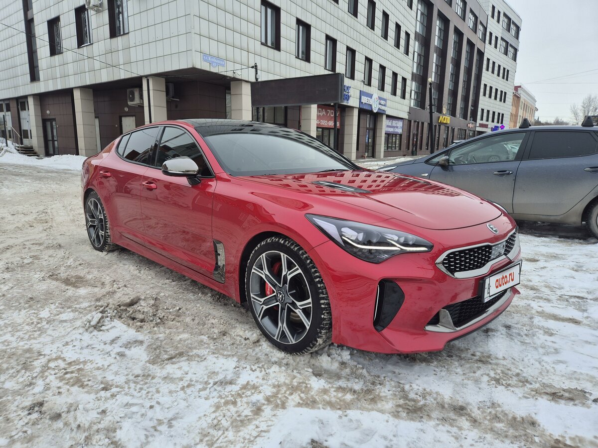 Купить б/у Kia Stinger I 3.3 AT (370 л.с.) 4WD бензин автомат в Омске ...