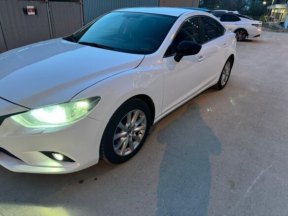 2015 Mazda 6 III (GJ), белый, 1700000 рублей - вид 1
