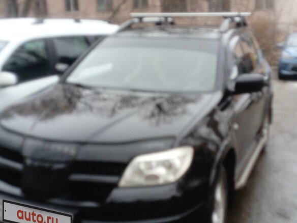 2007 Mitsubishi Outlander I, чёрный