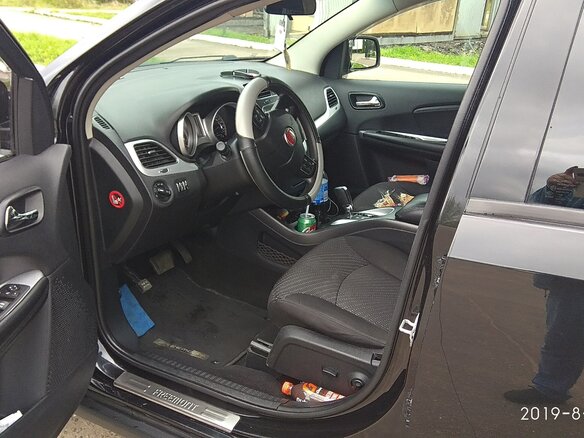 2013 Fiat Freemont, чёрный - вид 9