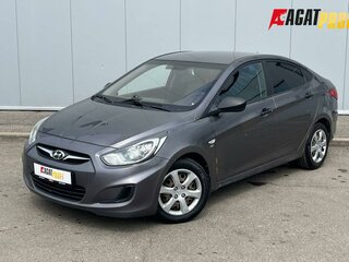 2012 Hyundai Solaris I, серый, 580000 рублей, вид 1